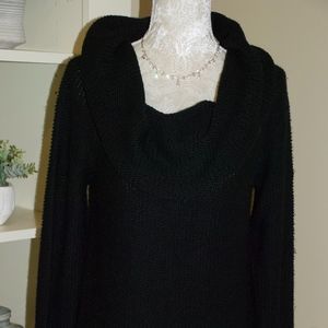 Freshman 1996 - Black Cowl Neck Sweater Size M